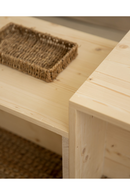 Cantilevered Solid Wood Coffee Tables (2) | Decowood Theo | Oroatrade.com