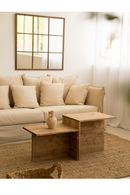 Cantilevered Solid Wood Coffee Tables (2) | Decowood Theo | Oroatrade.com