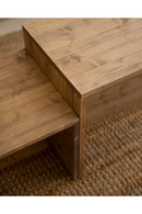Cantilevered Solid Wood Coffee Tables (2) | Decowood Theo | Oroatrade.com