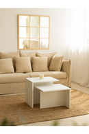 Cantilevered Solid Wood Coffee Tables (2) | Decowood Theo | Oroatrade.com