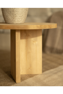 Oval Wood Coffee Table | Decowood Osaka