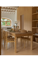 Varnished Wood Dining Table | Decowood Lia | Oroatrade.com