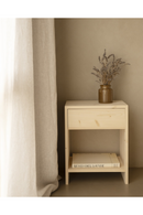 1-Drawer Wooden Bedside Table | Decowood Martina | Oroatrade.com