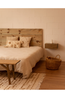 Wooden Headboard and Floating Table | Decowood Flandes + Ingrid | Oroatrade.com