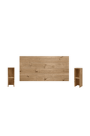 Wooden Headboard and Bedside Table | Decowood Flandes + Lina | Oroatrade.com