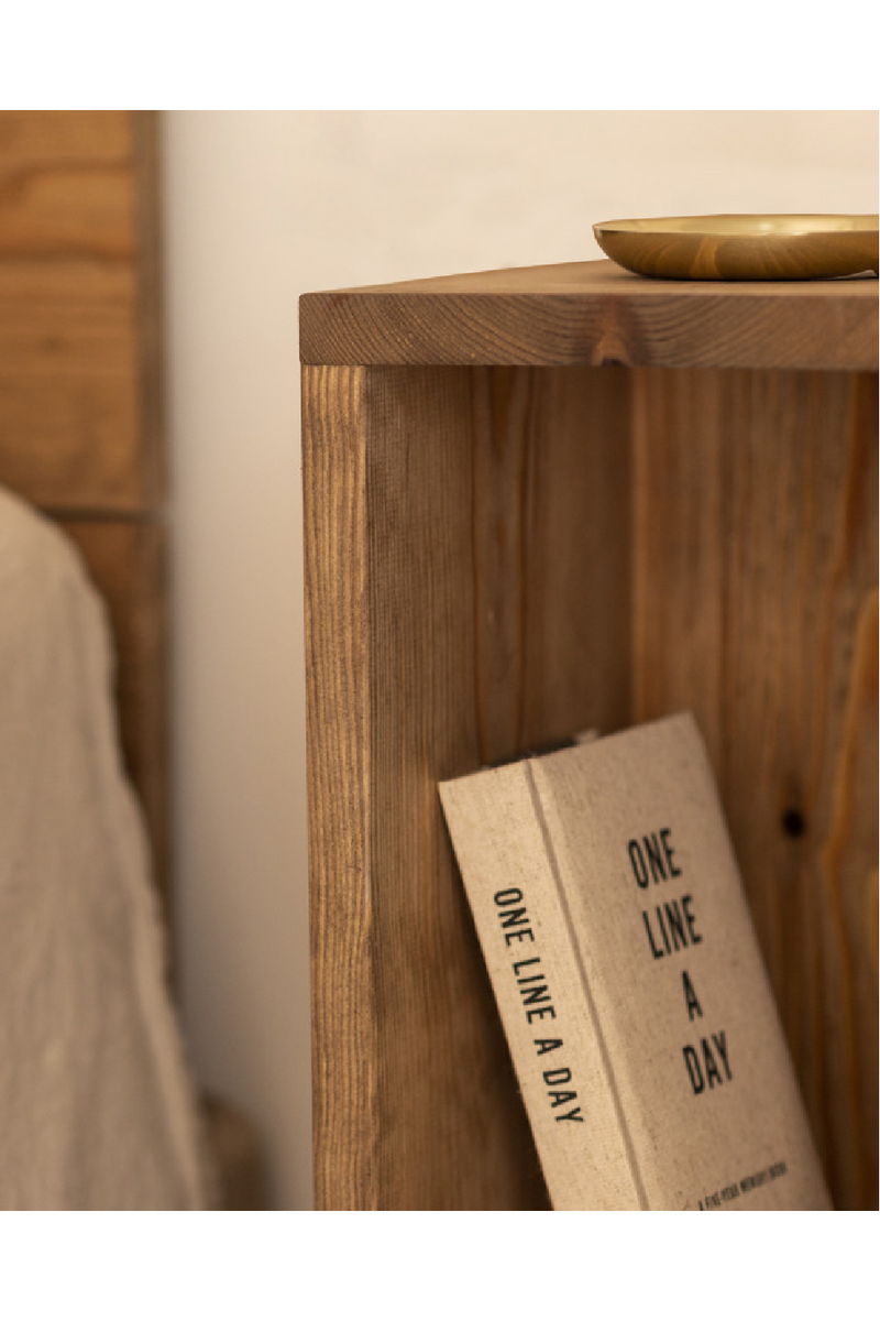 Wooden Headboard and Bedside Table | Decowood Flandes + Lina | Oroatrade.com