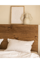 Wooden Headboard and Bedside Table | Decowood Flandes + Lina | Oroatrade.com