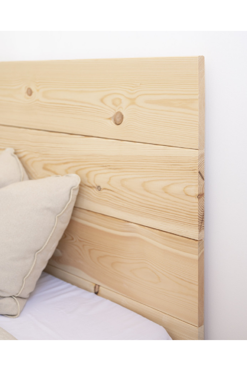 Wooden Headboard and Nordic Bedside Table | Decowood Flandes + Stoke | Oroatrade.com