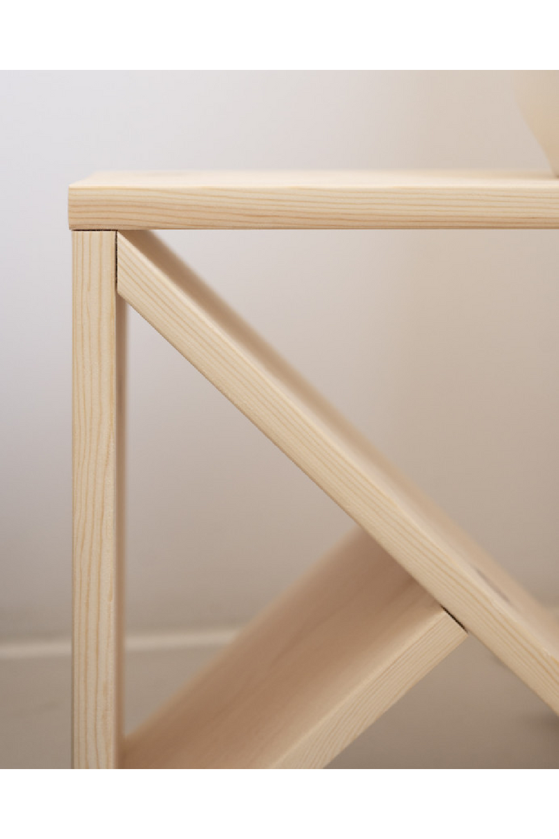 Wooden Headboard and Nordic Bedside Table | Decowood Flandes + Stoke | Oroatrade.com