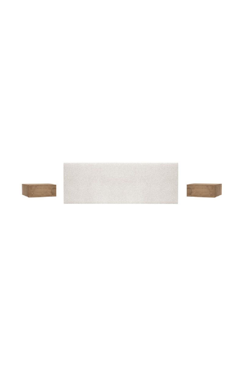 Headboard and Floating Bedside Tables (2) | Decowood Hoola + Ingrid | Oroatrade.com