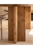 Oval Dining Table and Bench Set | Decowood Tokyo | Oroatrade.com