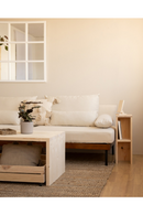 Fir Wood Bedside Table Set (2) | Decowood Lina | Oroatrade.com