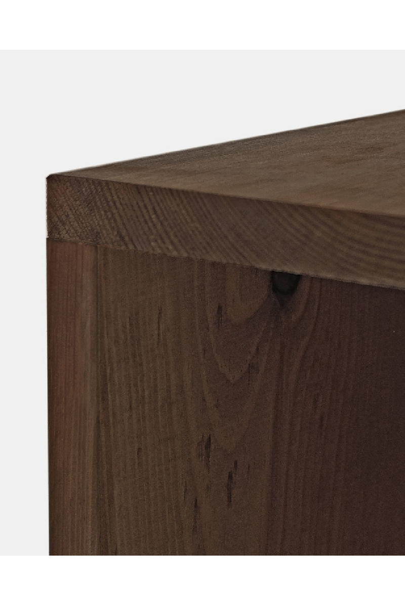 Fir Wood Bedside Table Set (2) | Decowood Lina | Oroatrade.com