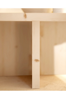 Crossed Base Wooden Coffee Tables (2) | Decowood Tokyo | Oroatrade.com