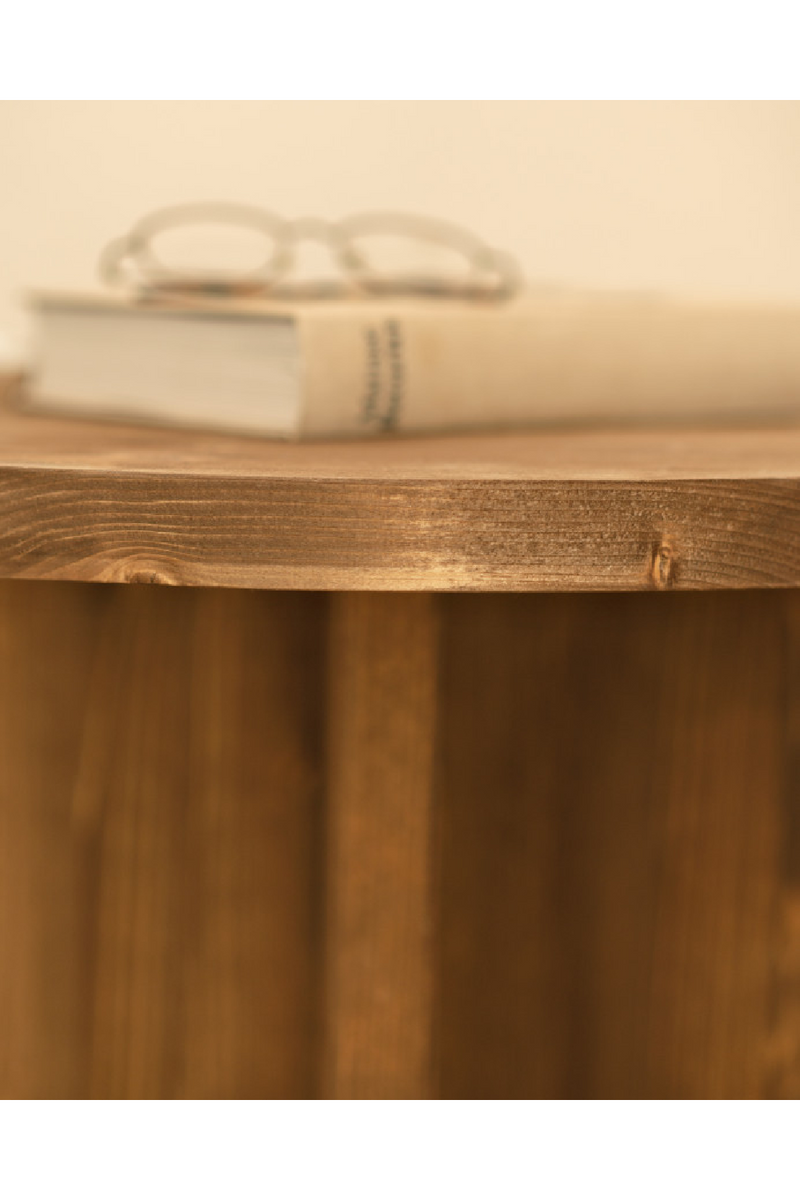 Crossed Base Wooden Coffee Tables (2) | Decowood Tokyo | Oroatrade.com