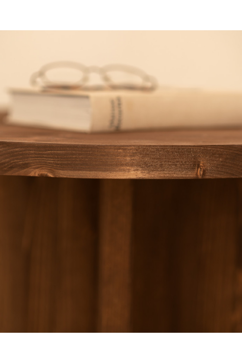 Crossed Base Wooden Coffee Tables (2) | Decowood Tokyo | Oroatrade.com