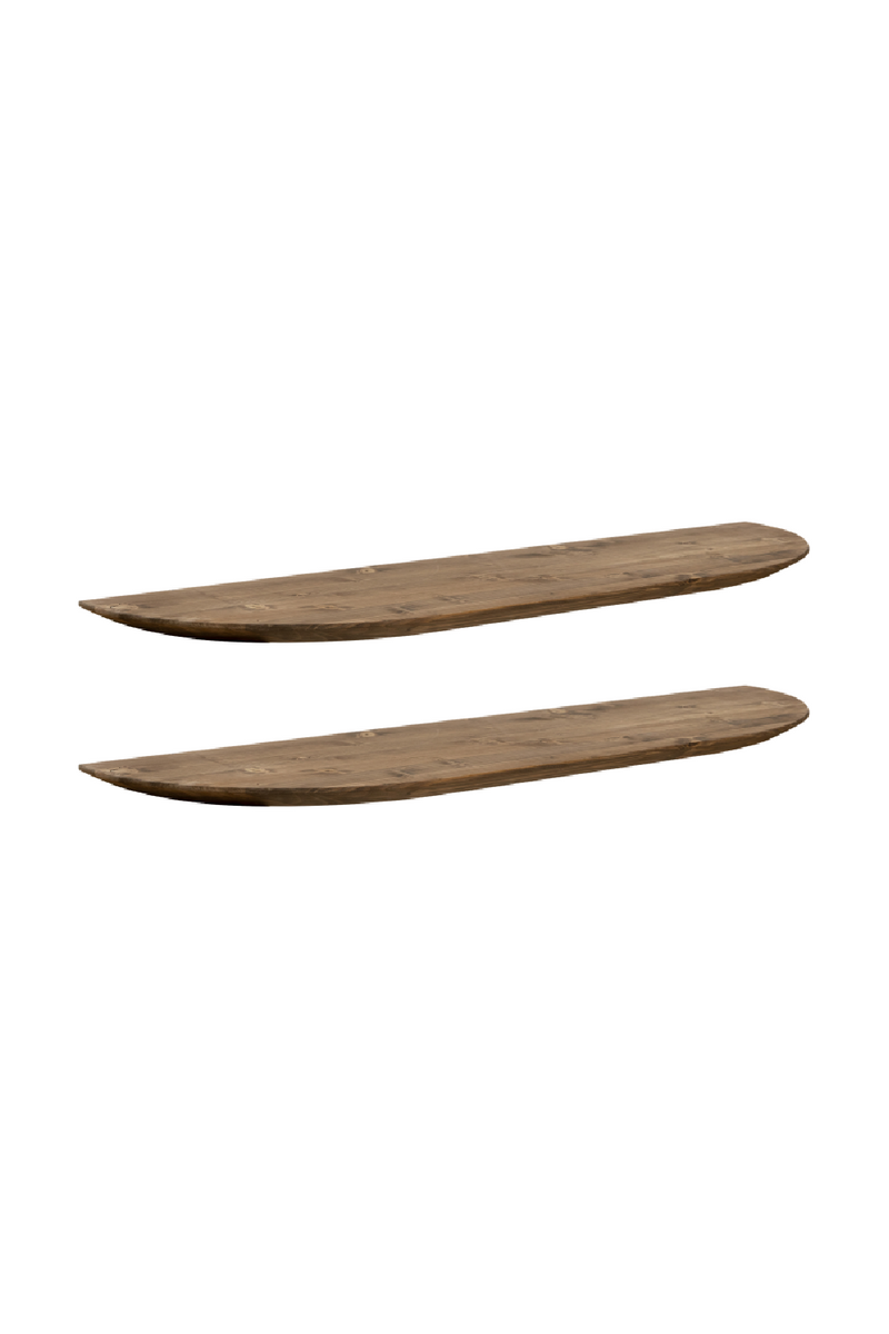 Solid Wood Floating Shelves (2) | Decowood Bloom | Oroatrade.com