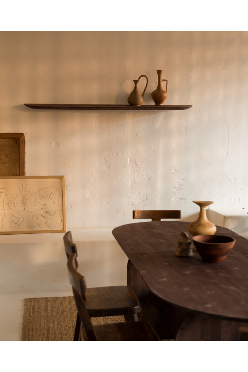 Solid Wood Floating Shelves (2) | Decowood Bloom | Oroatrade.com