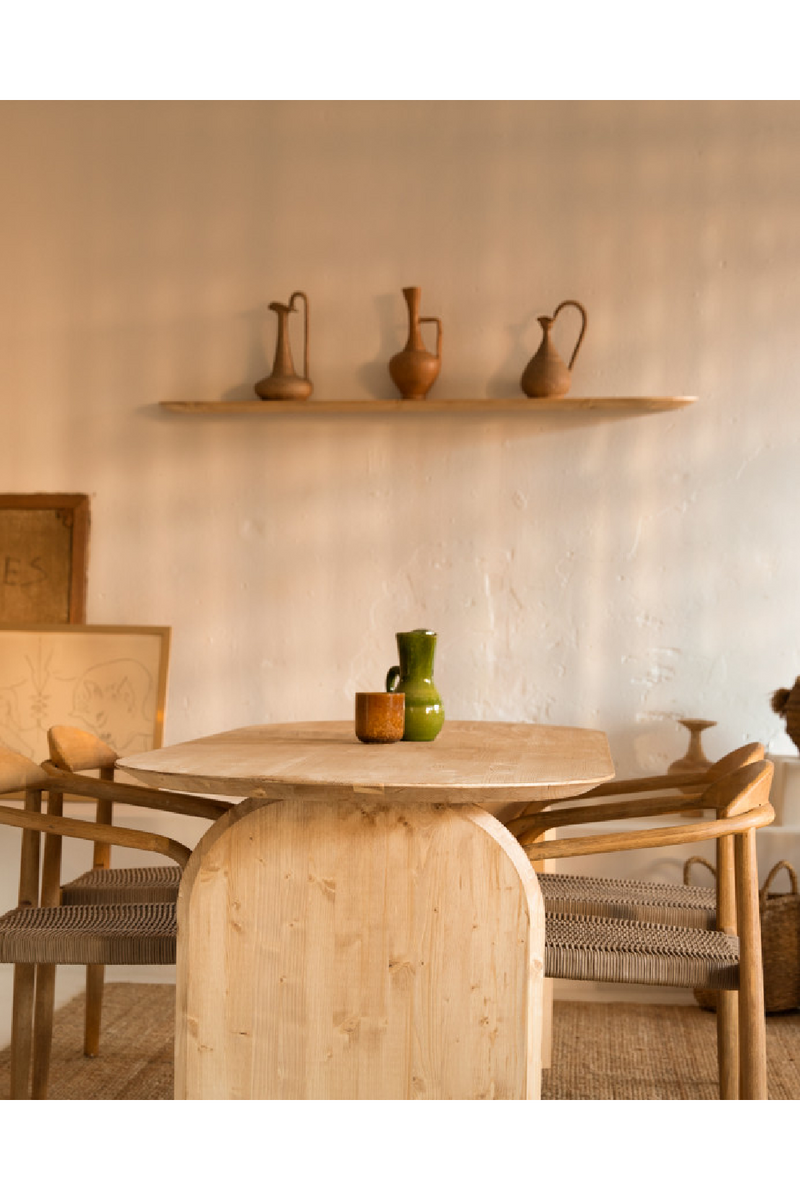 Solid Wood Floating Shelves (2) | Decowood Bloom | Oroatrade.com