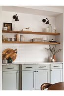 Solid Wood Floating Shelves (2) | Decowood Melva | Oroatrade.com