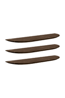 Organic-Shaped Floating Shelves (3) | Decowood Bloom | Oroatrade.com