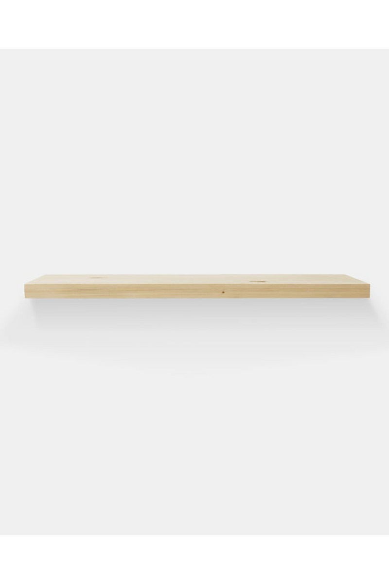 Natural Wood Floating Shelves (3) | Decowood Melva | Oroatrade.com