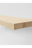 Natural Wood Floating Shelves (3) | Decowood Melva | Oroatrade.com