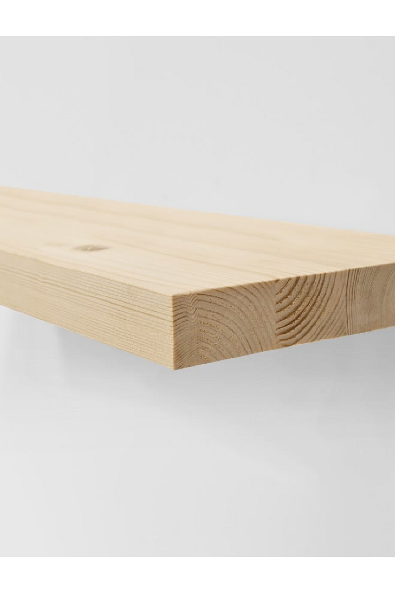Natural Wood Floating Shelves (3) | Decowood Melva | Oroatrade.com