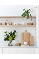 Natural Wood Floating Shelves (3) | Decowood Melva | Oroatrade.com