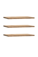 Solid Wood Floating Shelves (3) | Decowood Melva | Oroatrade.com