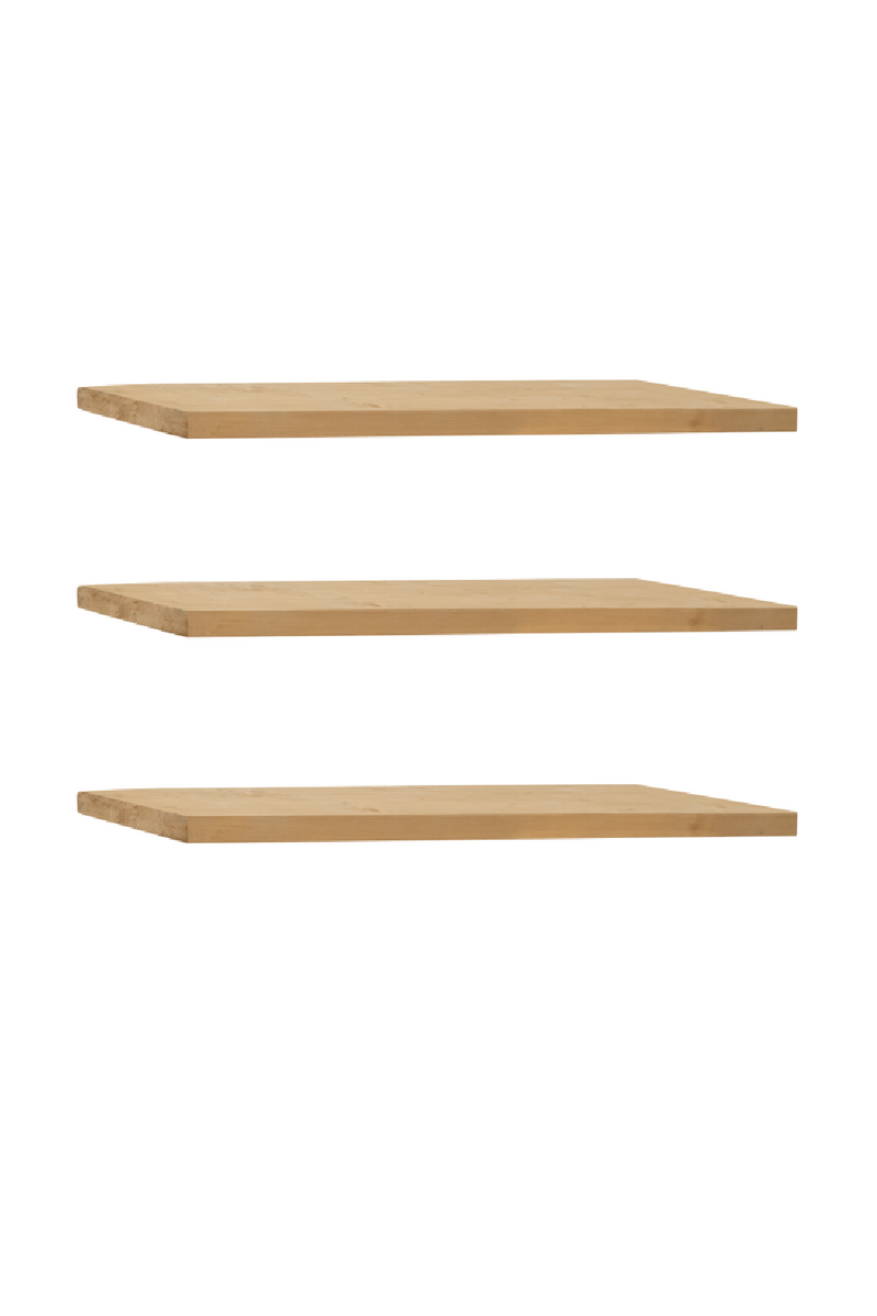 Solid Wood Floating Shelves (3) | Decowood Melva | Oroatrade.com
