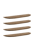 Organic-Shaped Floating Shelves (4) | Decowood Bloom | Oroatrade.com