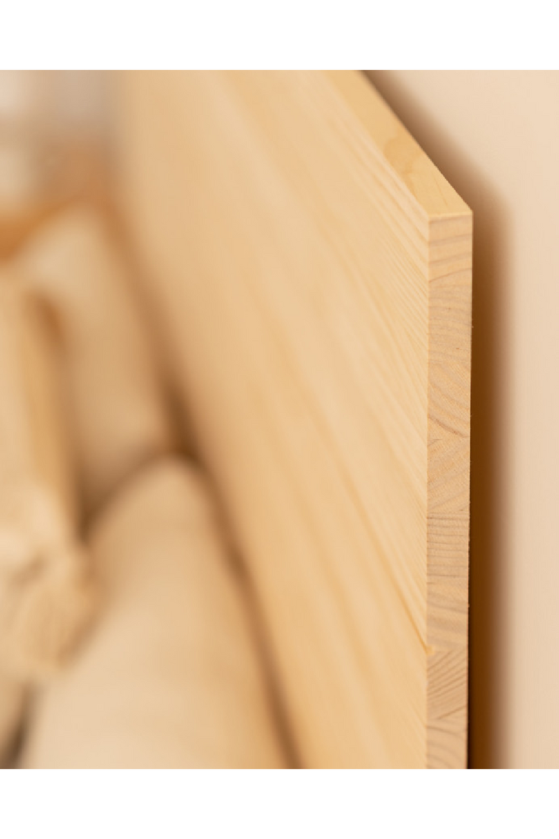 Stripped Wood Headboard | Decowood Radiata | Oroatrade.com