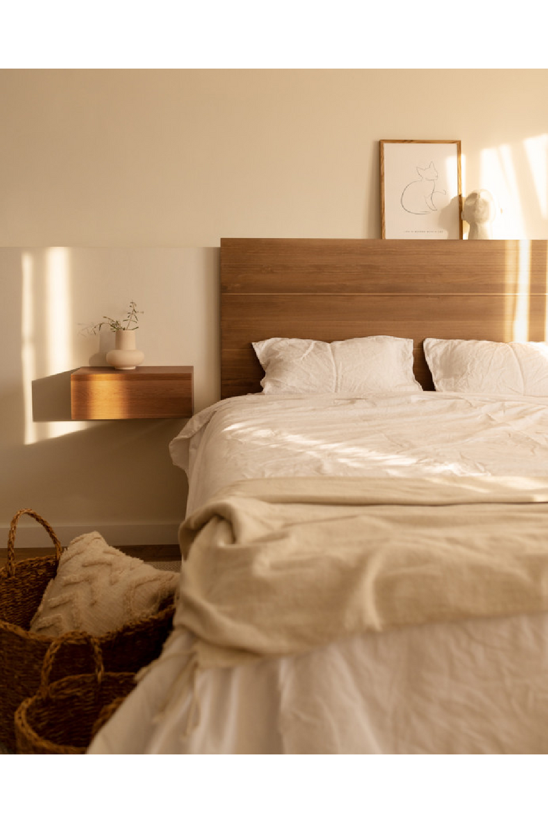 Stripped Wood Headboard | Decowood Radiata | Oroatrade.com