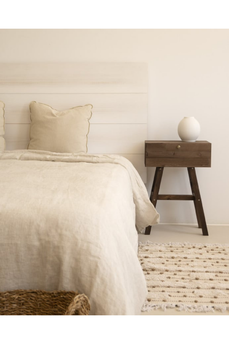 Stripped Wood Headboard | Decowood Radiata | Oroatrade.com