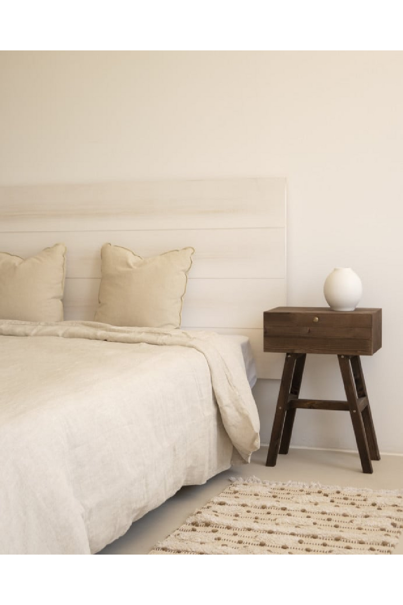 Stripped Wood Headboard | Decowood Radiata | Oroatrade.com