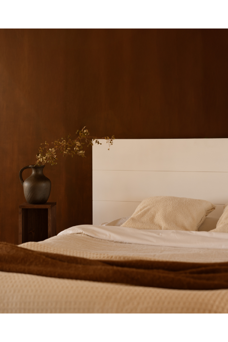 Grooved Wooden Headboard | Decowood Bosco | Oroatrade.com