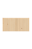 Vertical Slatted Headboard | Decowood Cairo | Oroatrade.com