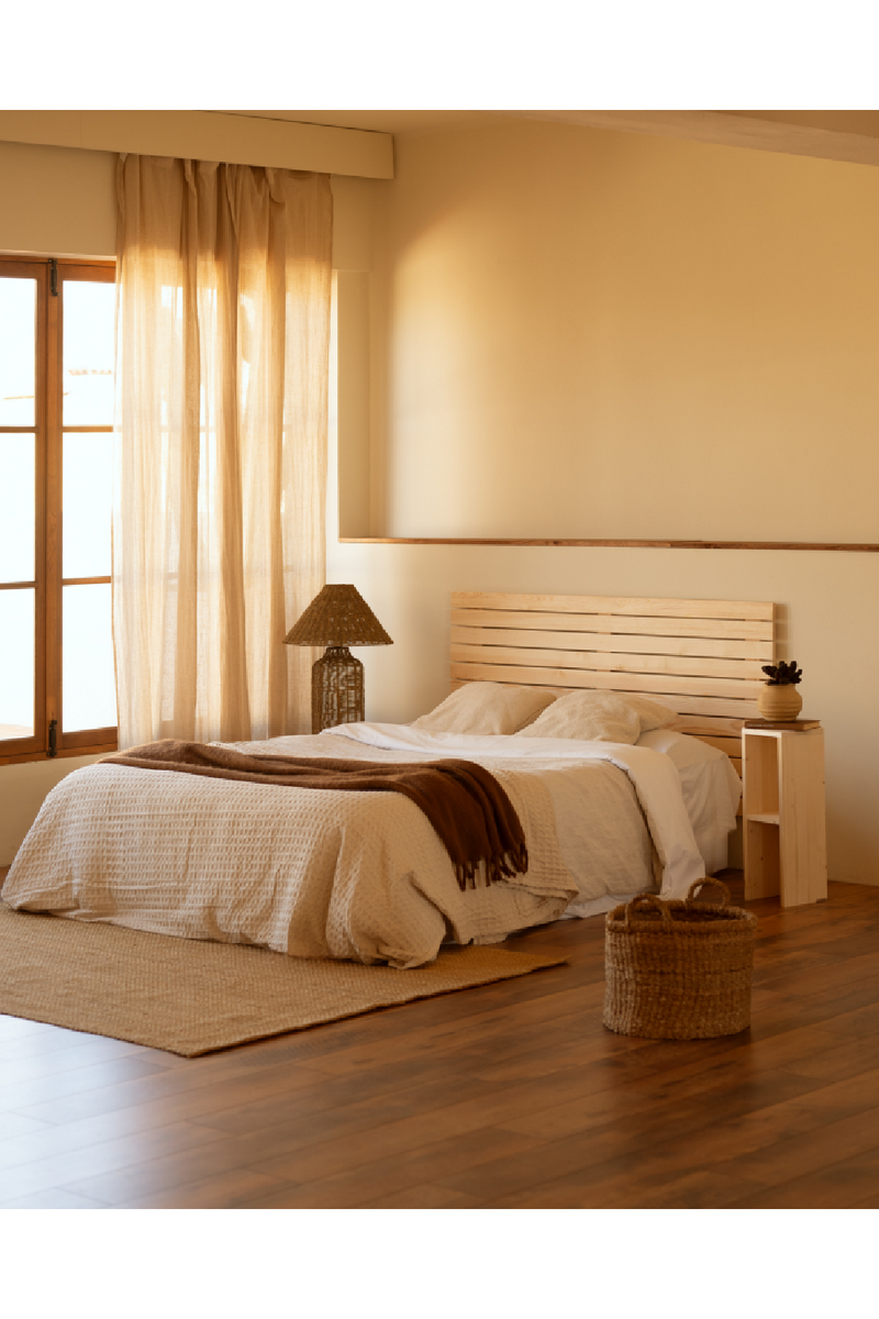 Horizontal Slatted Headboard | Decowood Cairo | Oroatrade.com