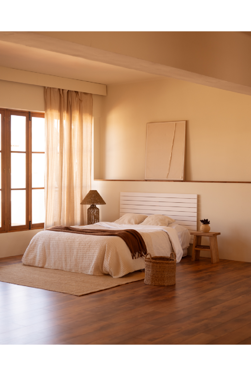 Horizontal Slatted Headboard | Decowood Cairo | Oroatrade.com