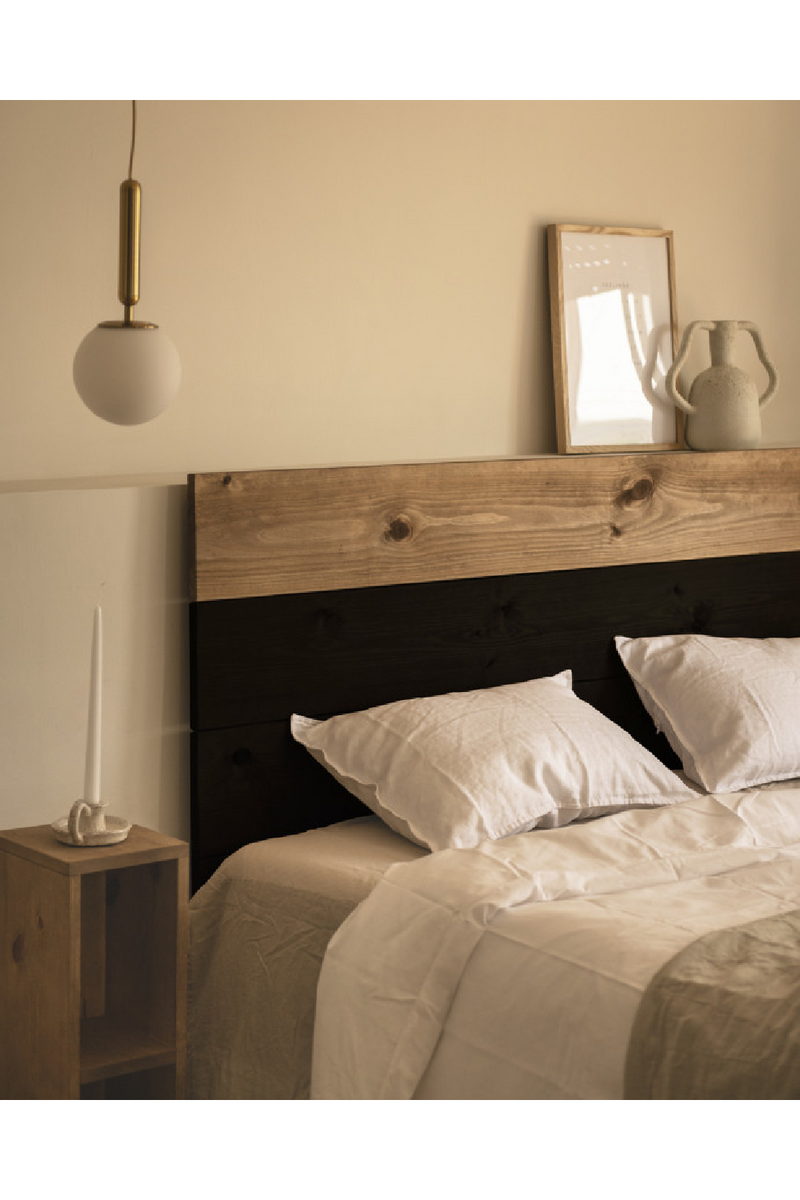 Antique Style Pine Headboard | Decowood Somber | Oroatrade.com