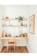 Solid Wood Floating Shelf | Decowood Melva | Oroatrade.com