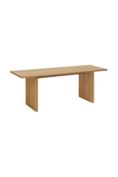 Fluted Wood Legs Bench | Decowood Bali | Oroatrade.com