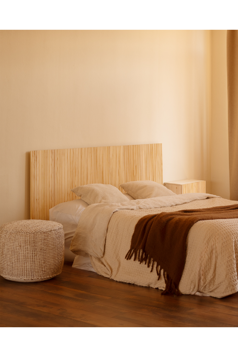 Fluted Wood Headboard | Decowood Bali | Oroatrade.com