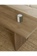 Fluted Legs Wooden Coffee Table | Decowood Bali | Oroatrade.com