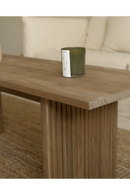 Fluted Legs Wooden Coffee Table | Decowood Bali | Oroatrade.com