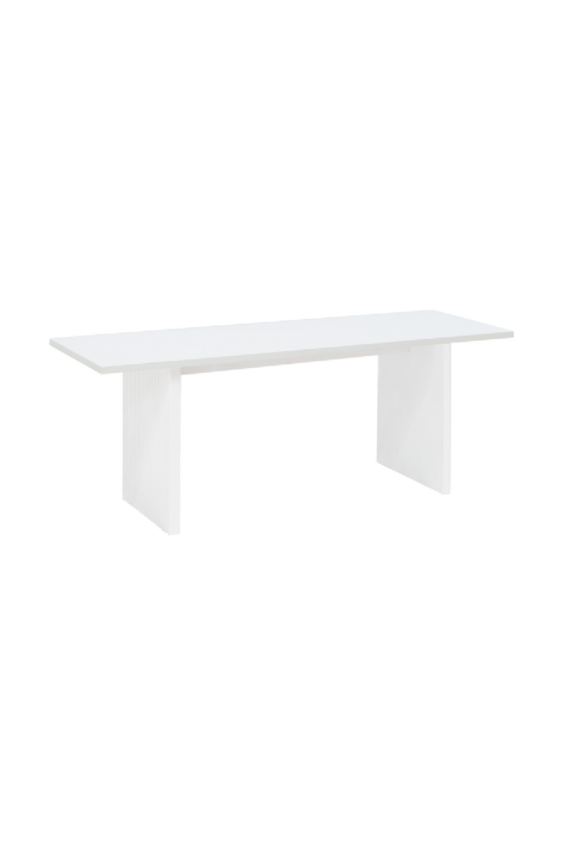 Fluted Legs Wooden Coffee Table | Decowood Bali | Oroatrade.com
