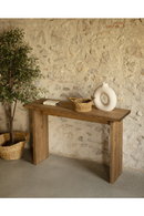 Fluted Legs Console Table | Decowood Bali | Oroatrade.com