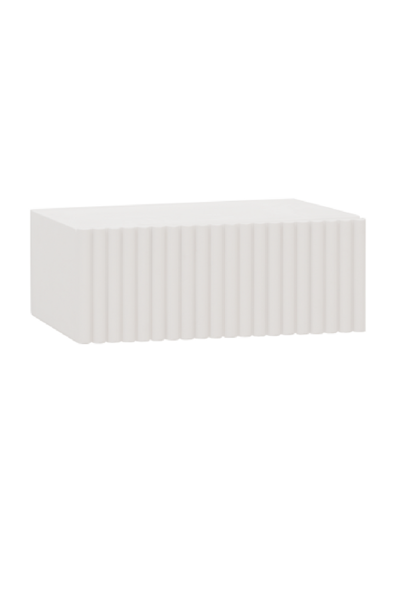 Fluted Floating Bedside Table | Decowood Bali | Oroatrade.com