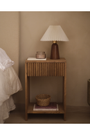 Fluted Drawer Bedside Table | Decowood Bali | Oroatrade.com